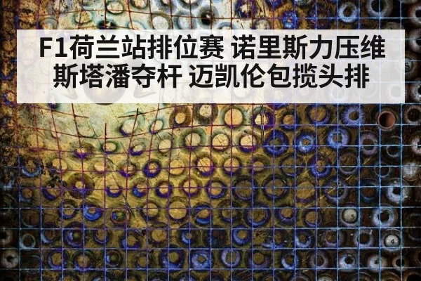 F1荷兰站排位赛 诺里斯力压维斯塔潘夺杆 迈凯伦包揽头排